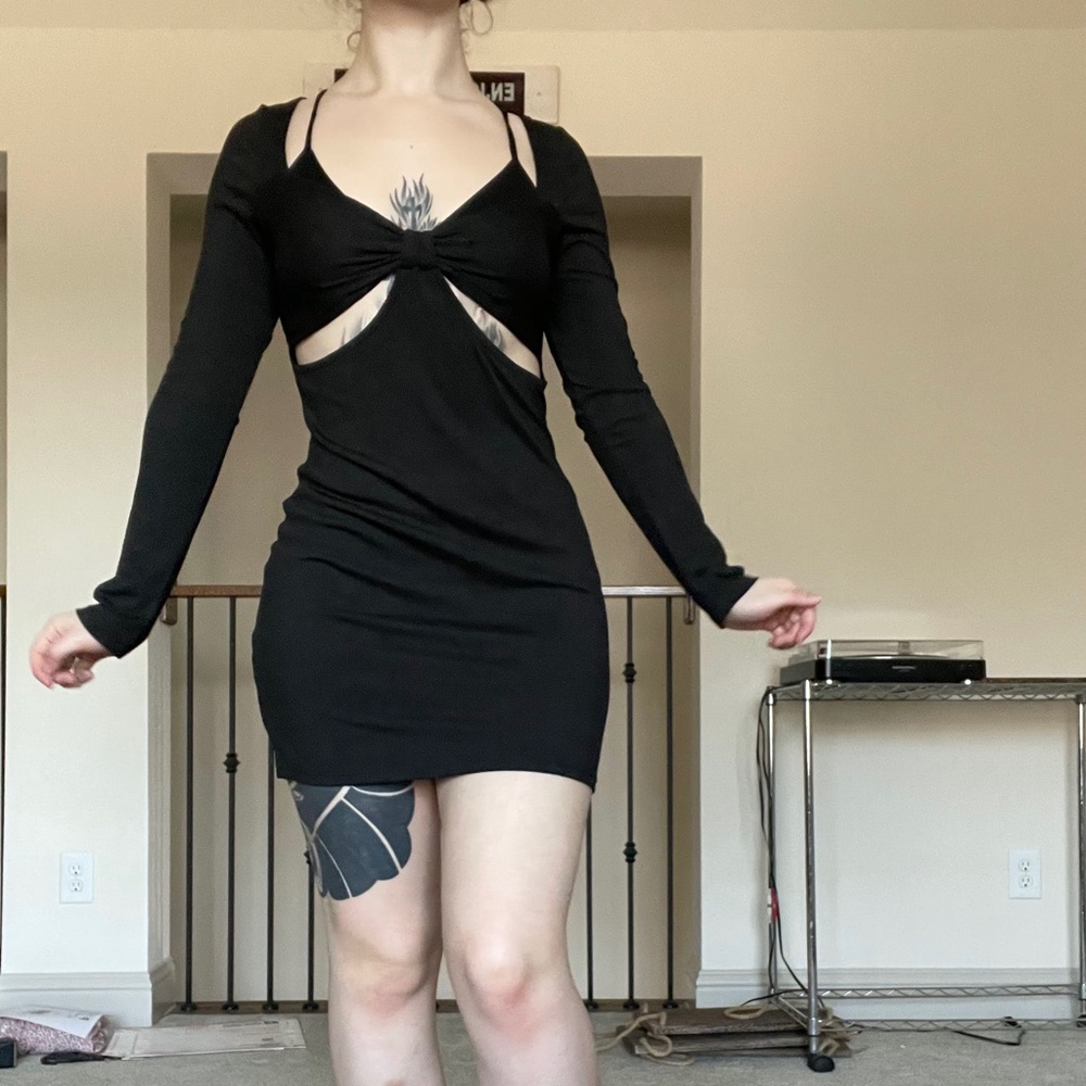 🦇LA Hearts Pacsun cut out mini dress